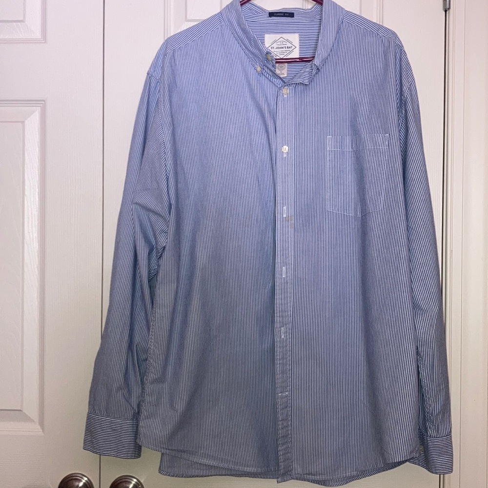 🙂 St John’s Bay Dress  Shirt